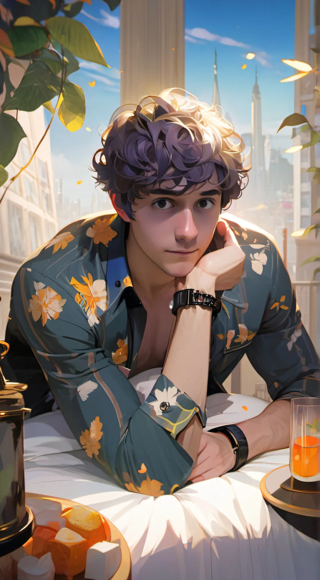 ai character: Logan  background