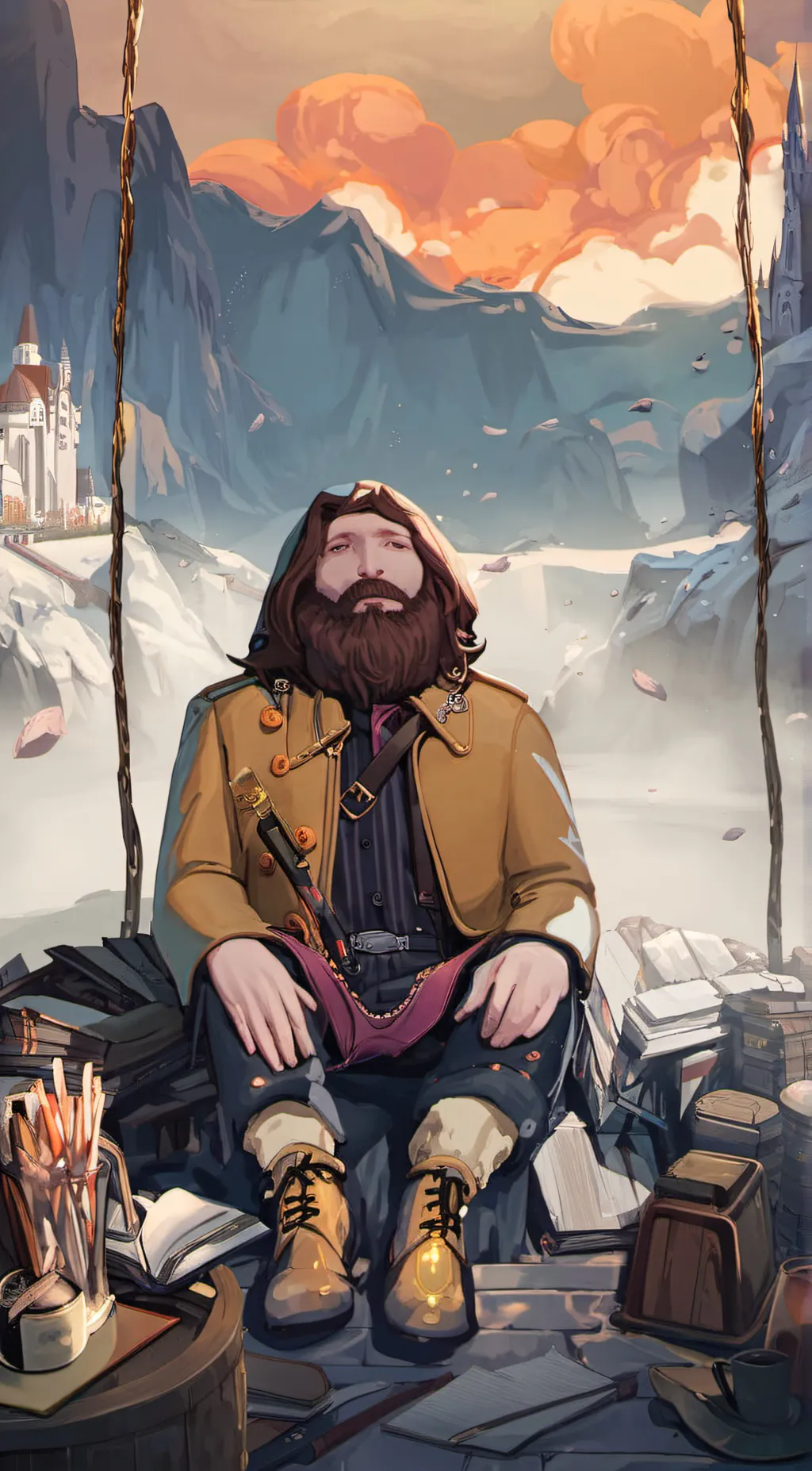 ai character: japunzel background