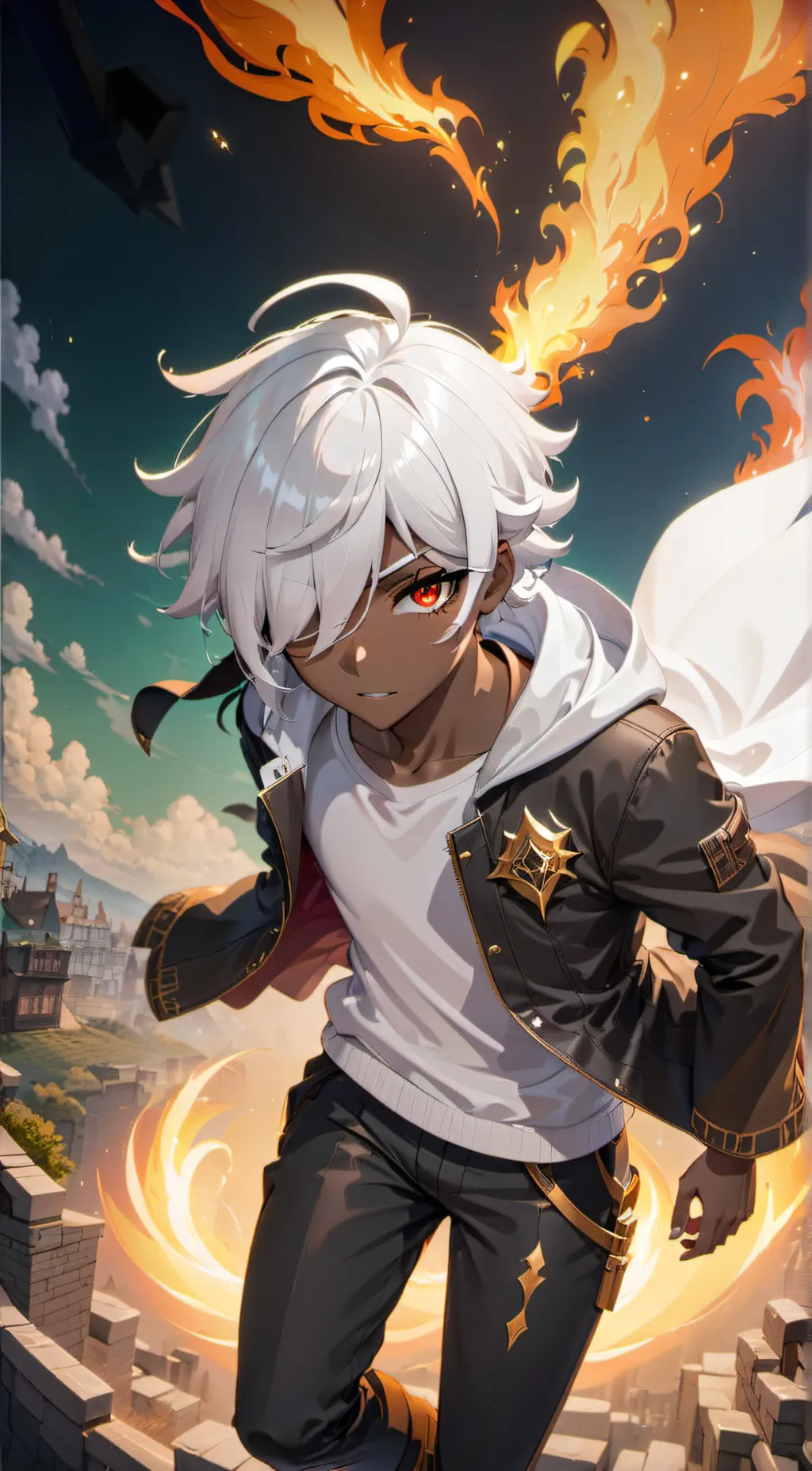 ai character: Enya background