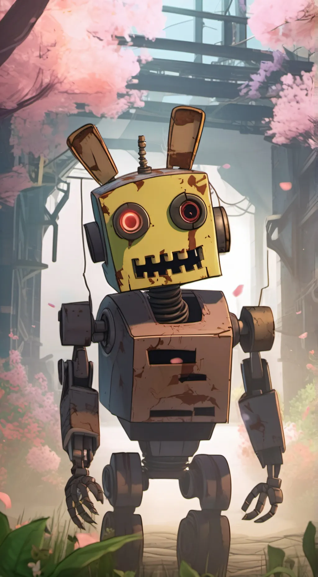 ai character: burntrap background