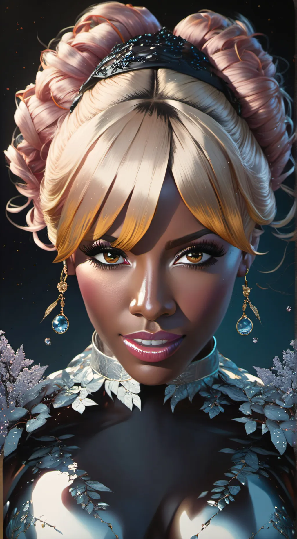 ai character: Sapphire background