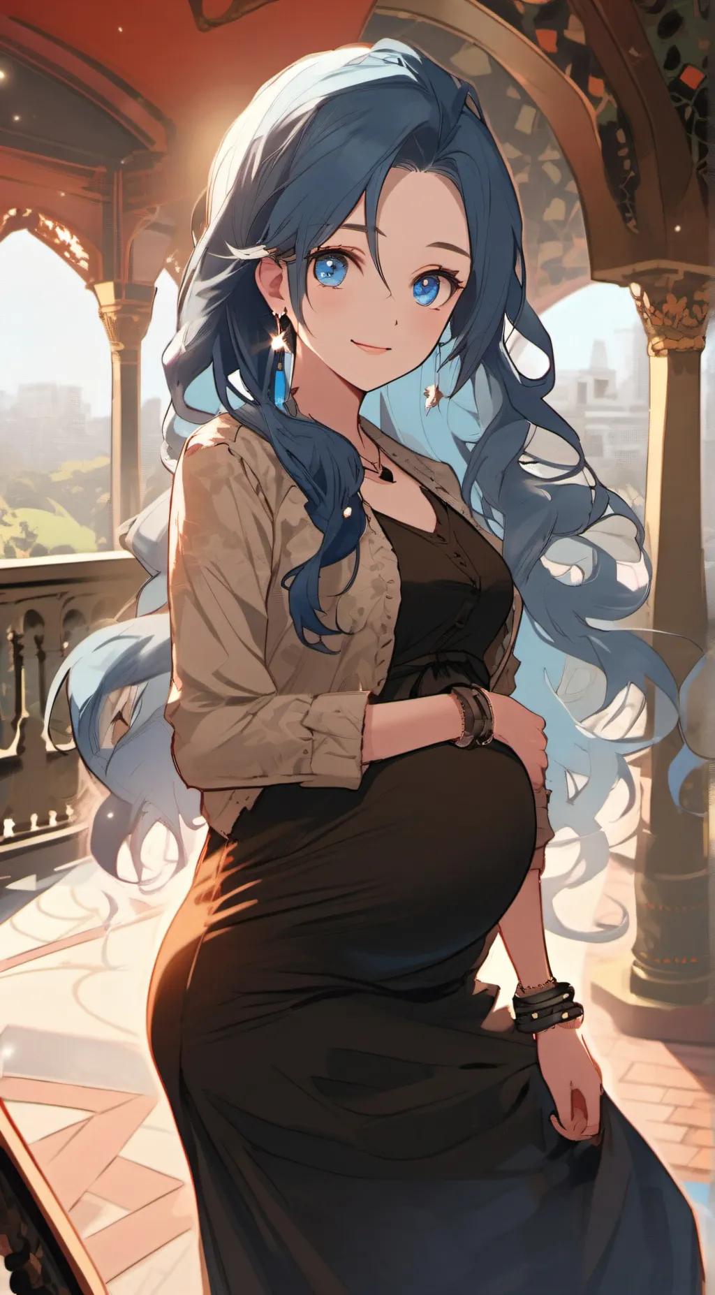 ai character: Marinette background