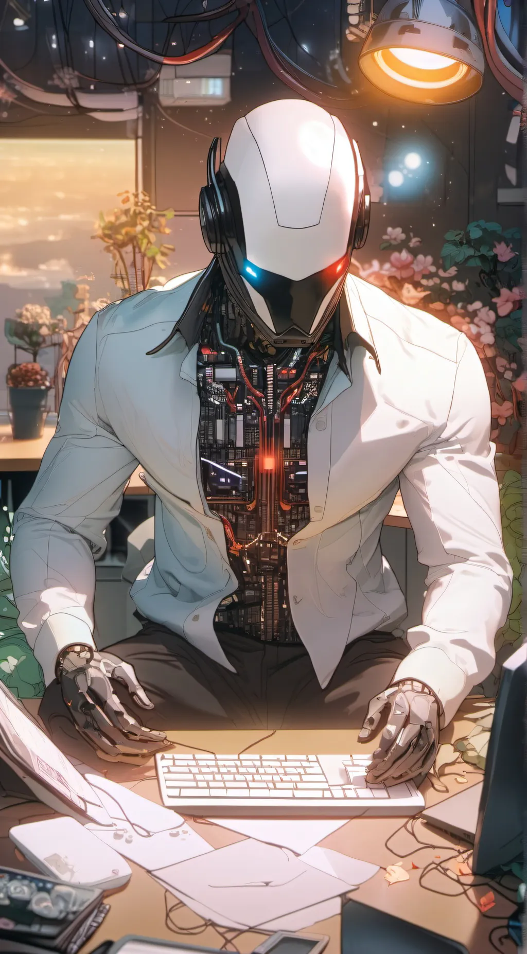 Talkie AI - Chat with computer man 