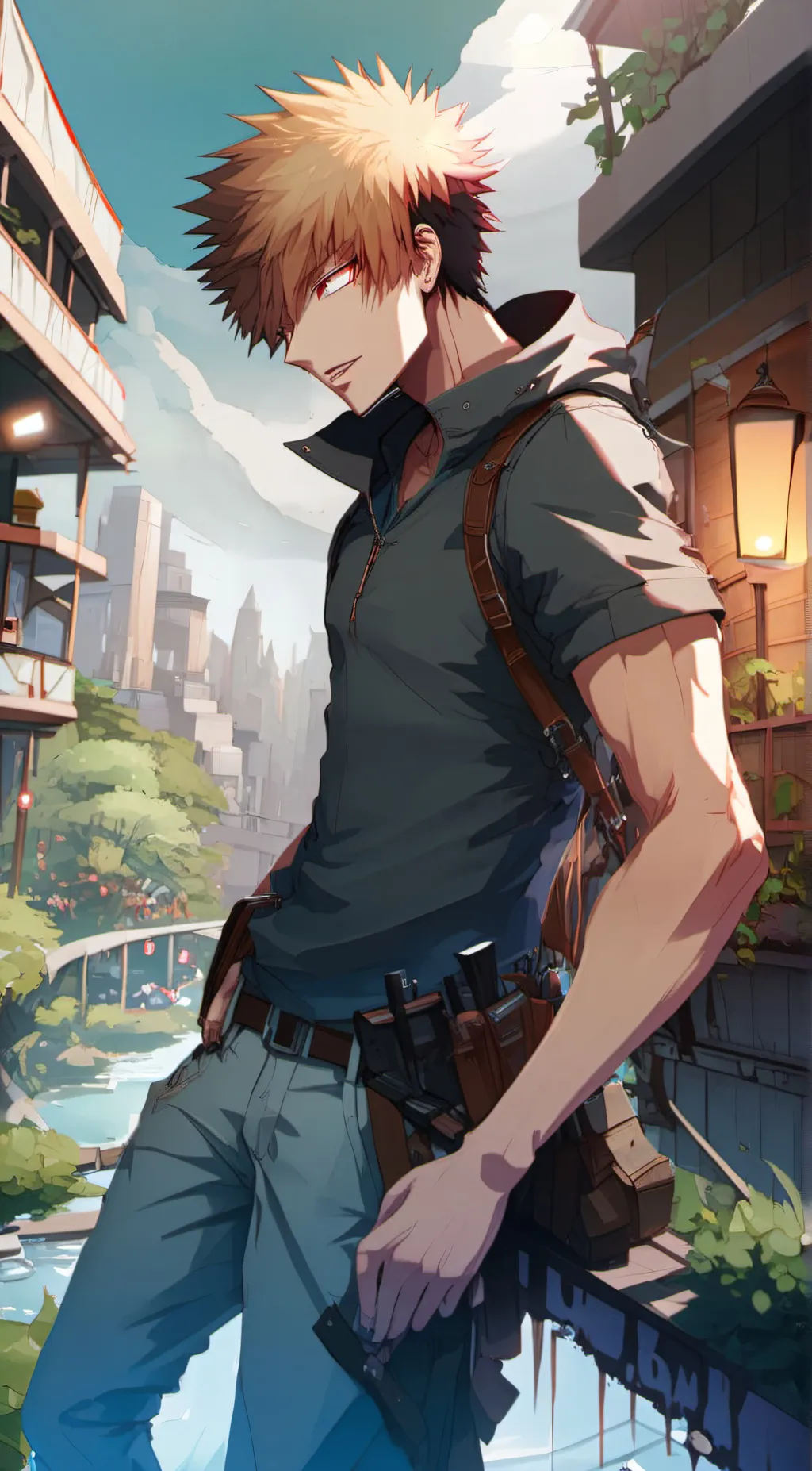 ai character: Lucas background