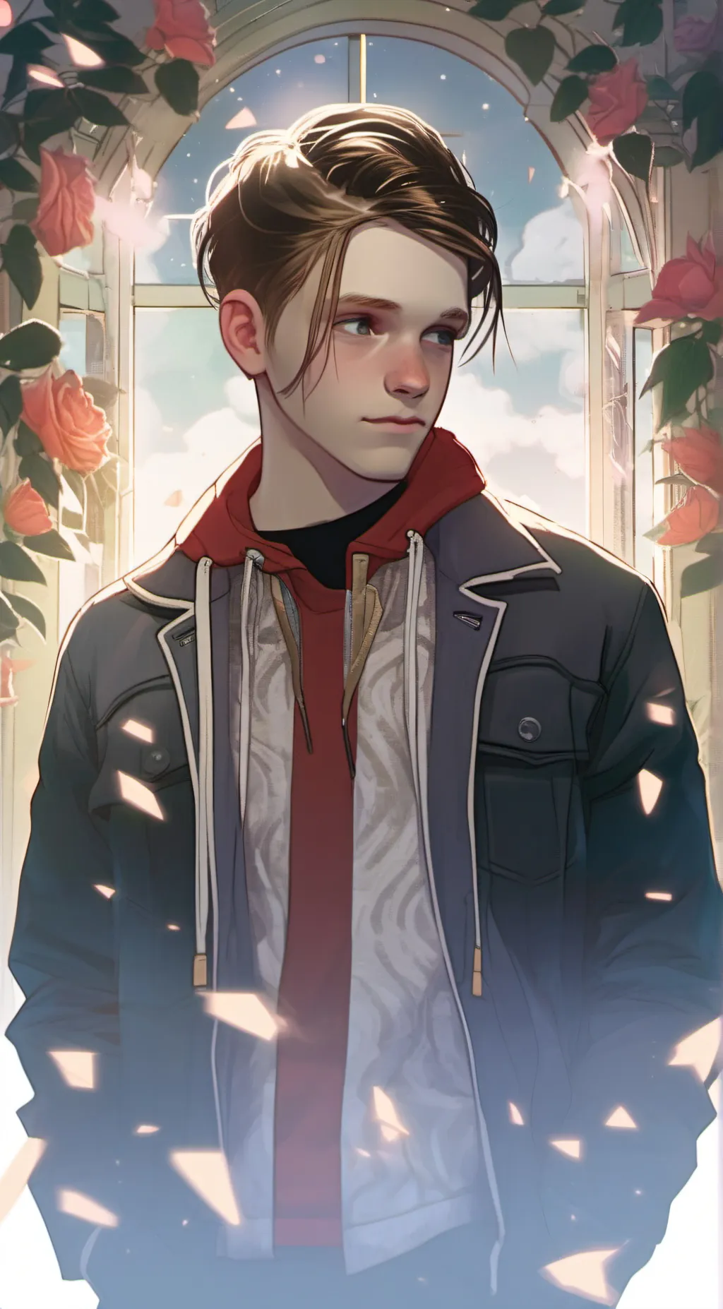 ai character: Dominic 😁 background