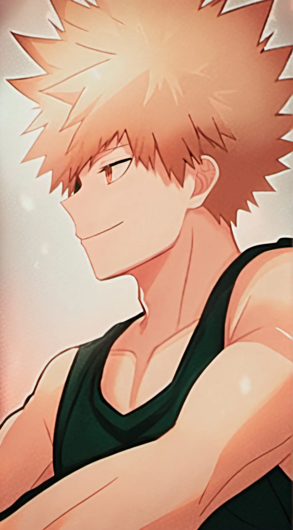ai character: Drunk Bakugo lol background