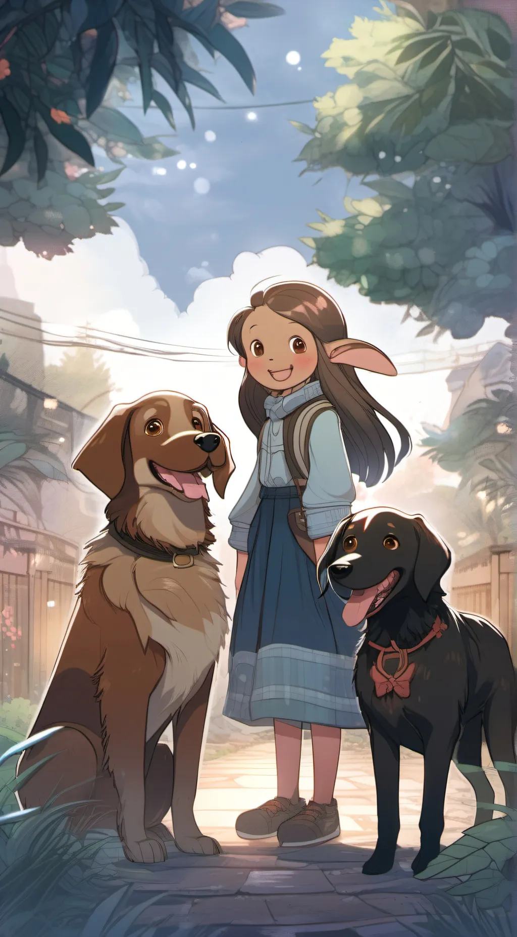 ai character: Amyyy background