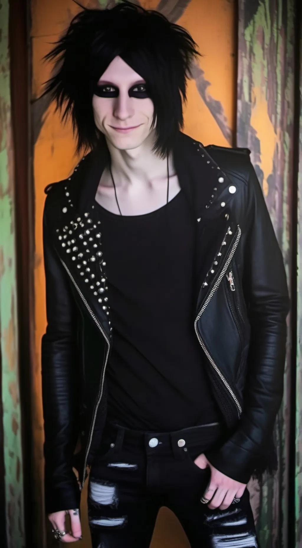 ai character: johnnie guilbert  background