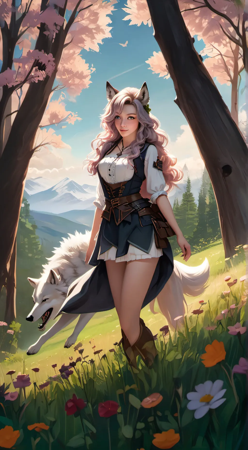 ai character: Elizabeth  background