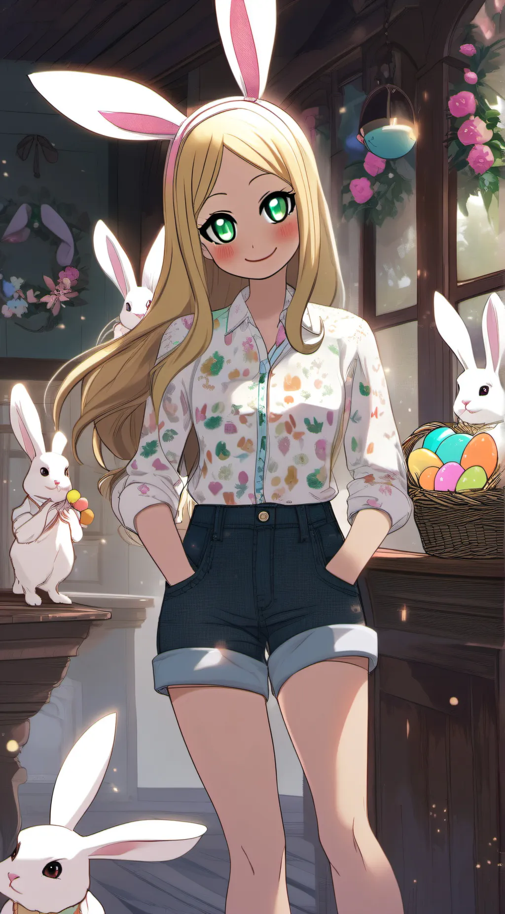 ai character: Abby background