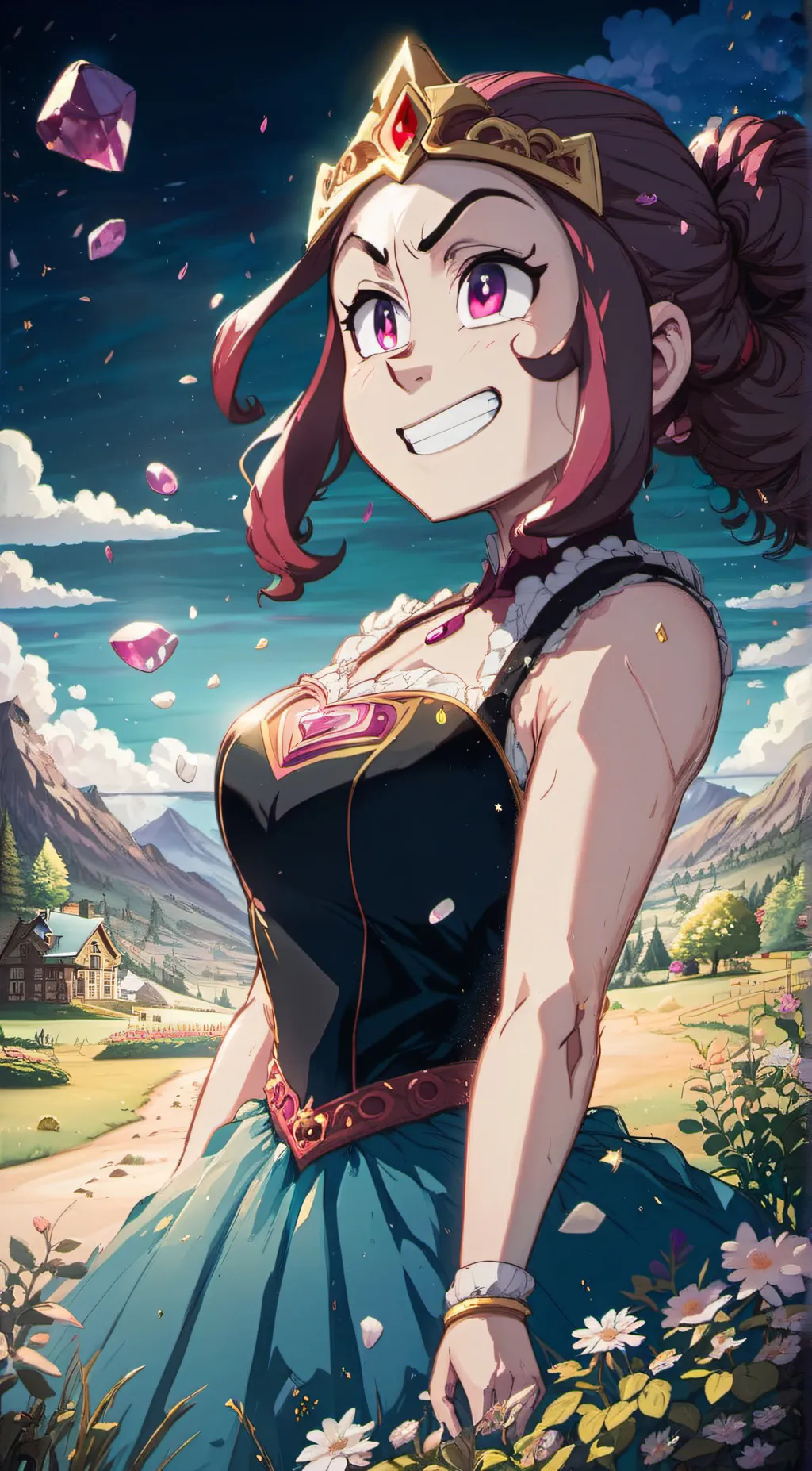 ai character: Spinel background