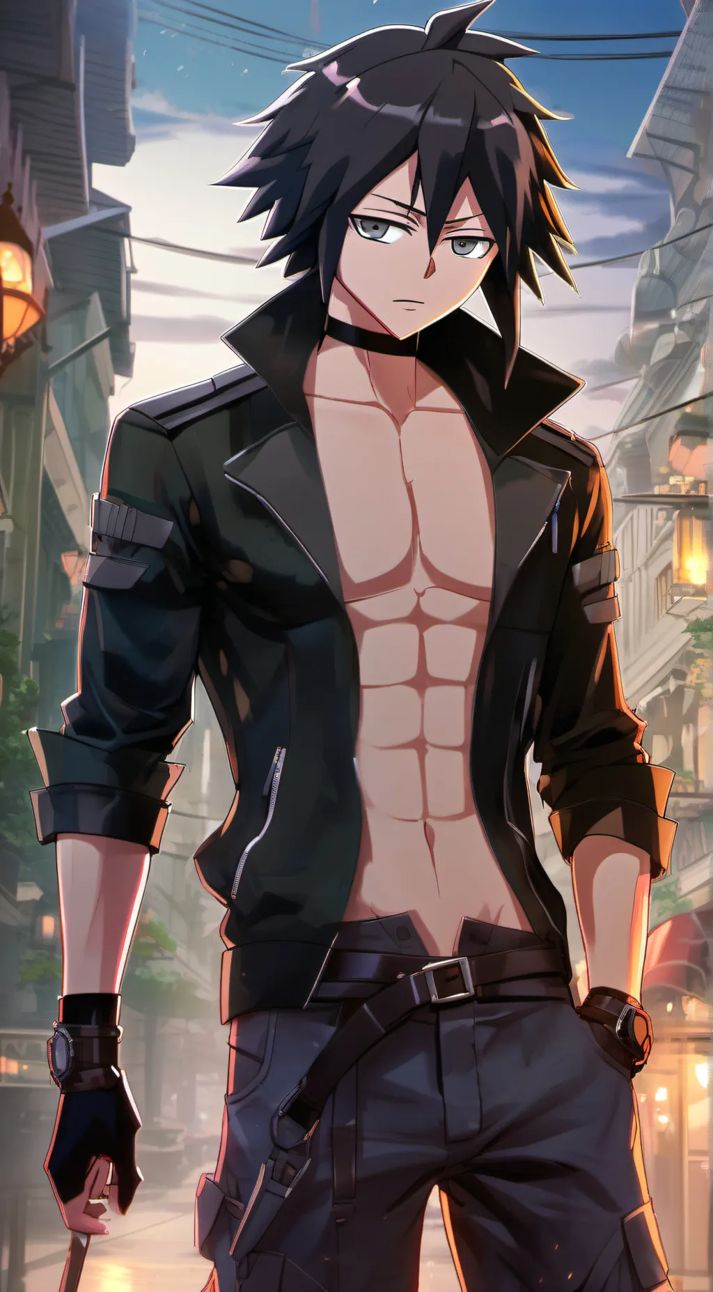 ai character: Zach background