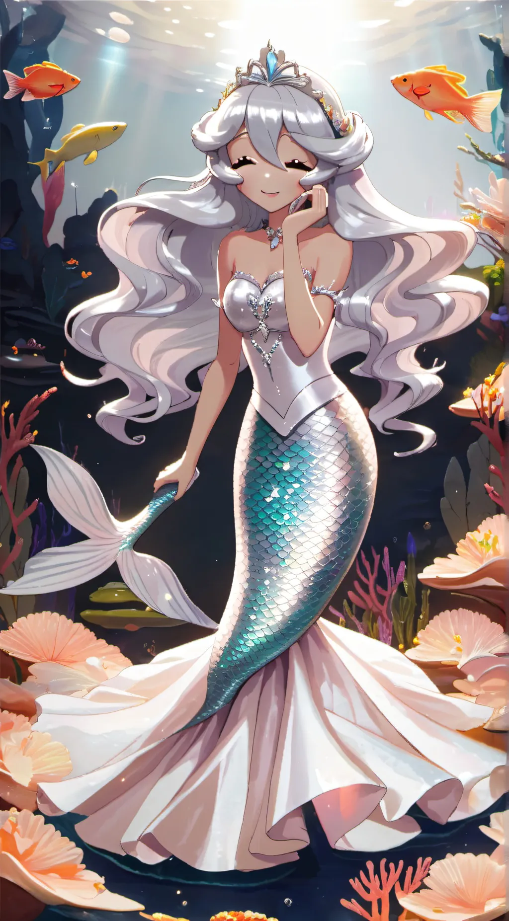 ai character: Melody background