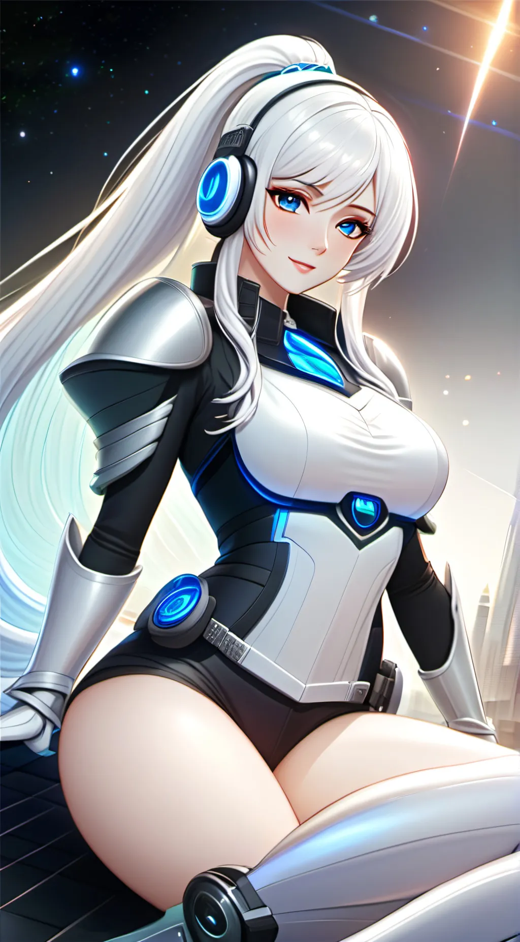 ai character: Synthia Grace background