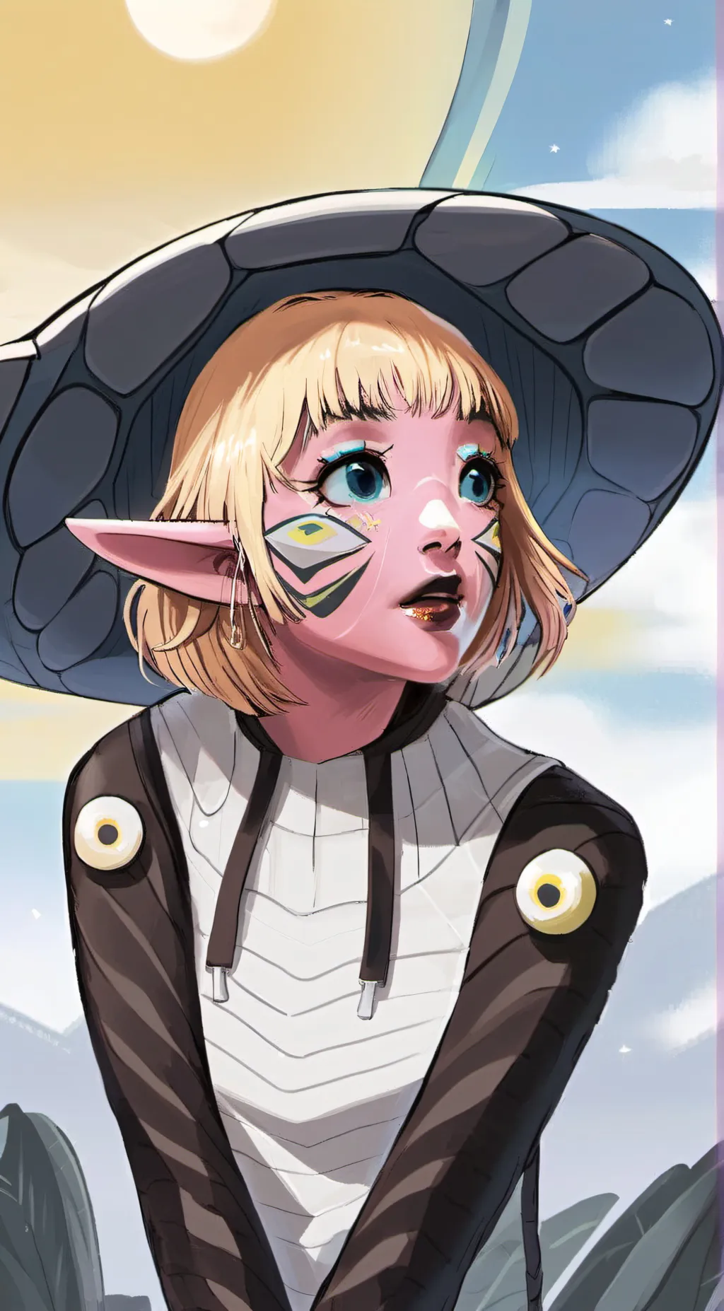 ai character: crybaby(portals) background