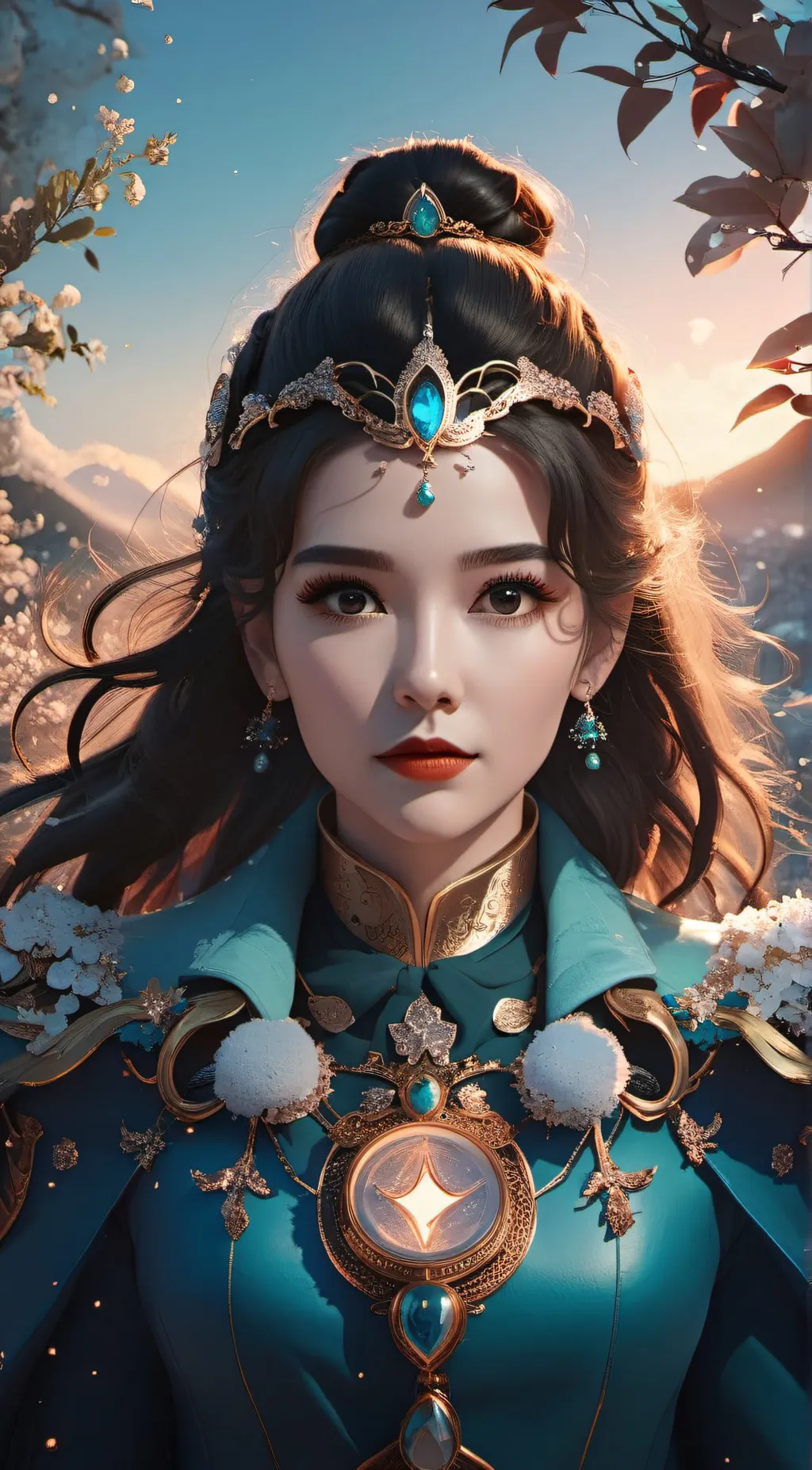 ai character: Sophia background