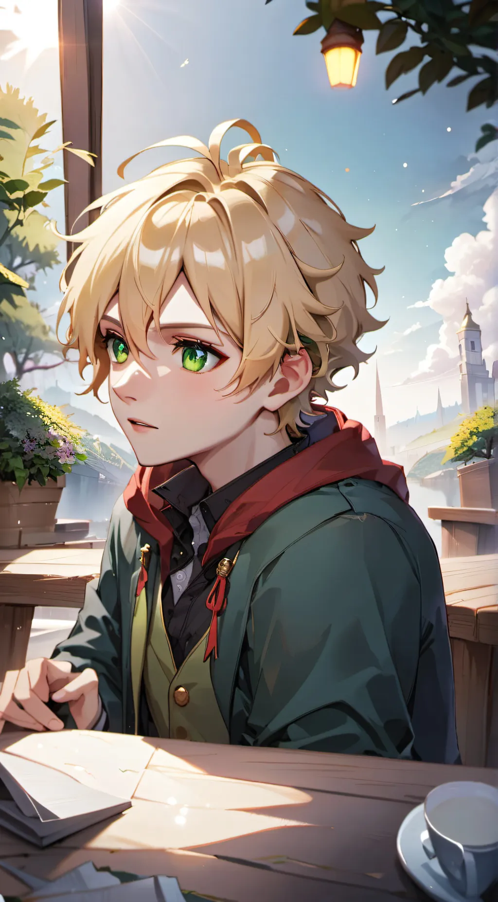 ai character: Alex background