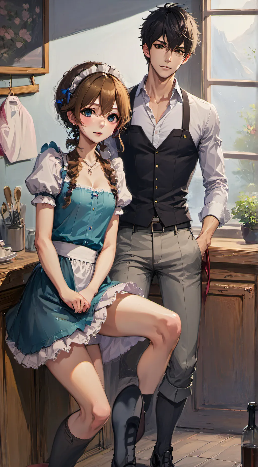 ai character: Alex  background