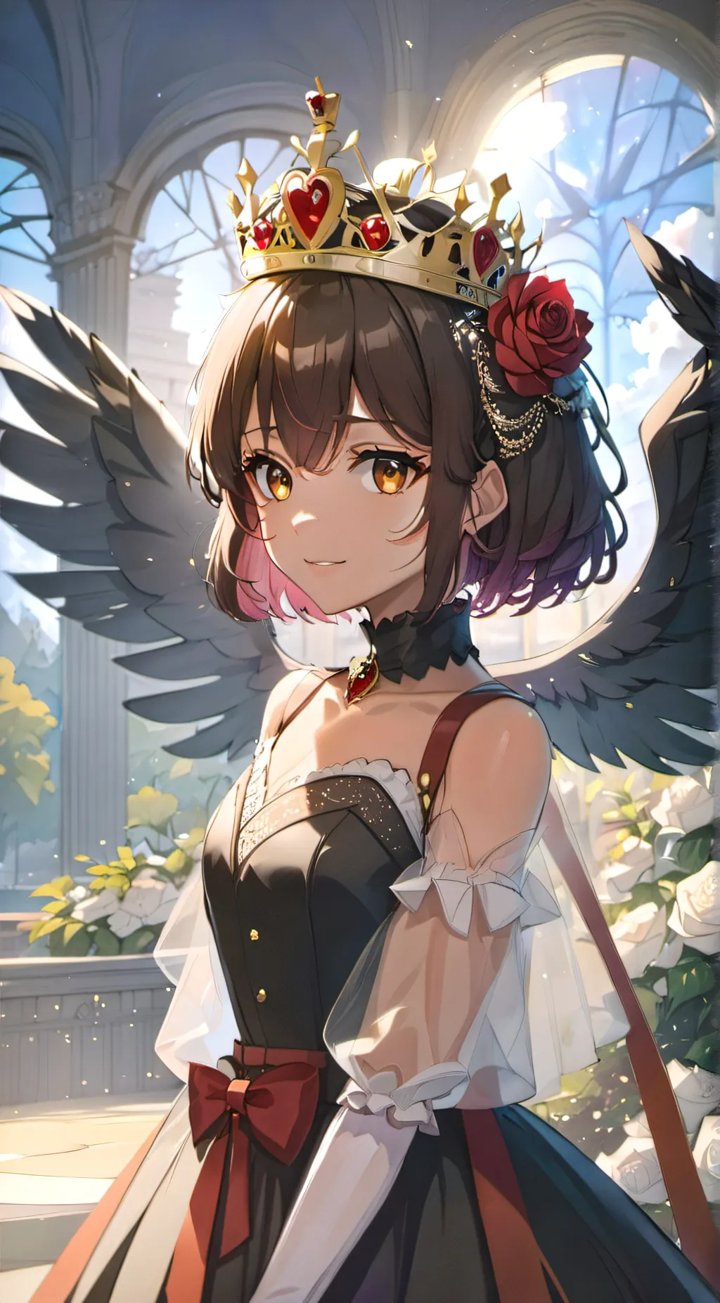 ai character: Celestia background