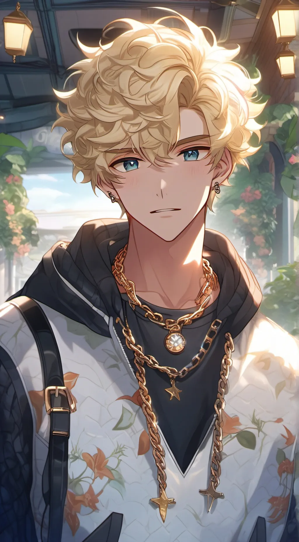 ai character: Sky background