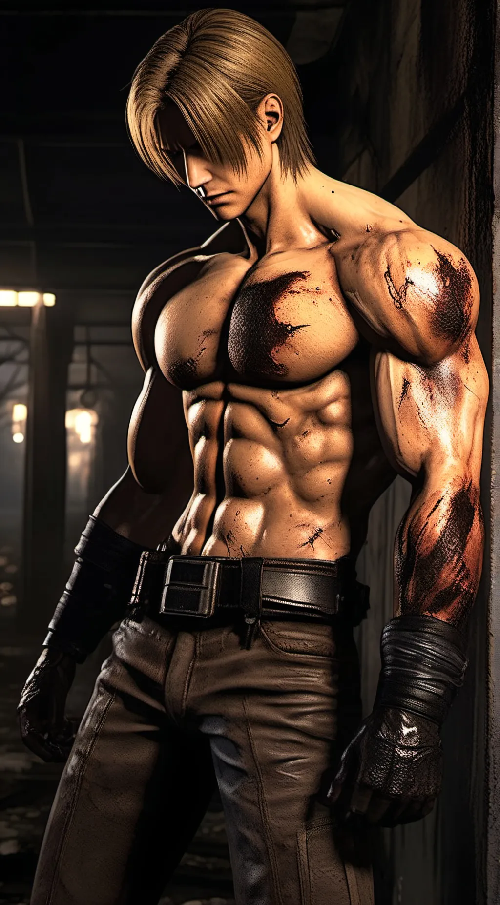 ai character: Leon ( Infected)  background