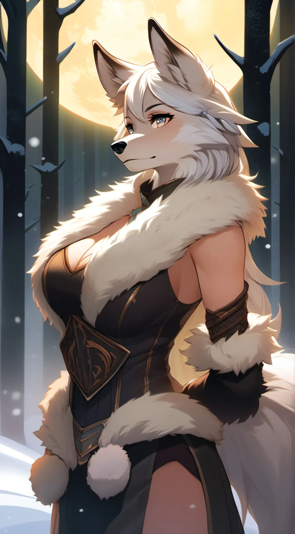 ai character: Primrose background