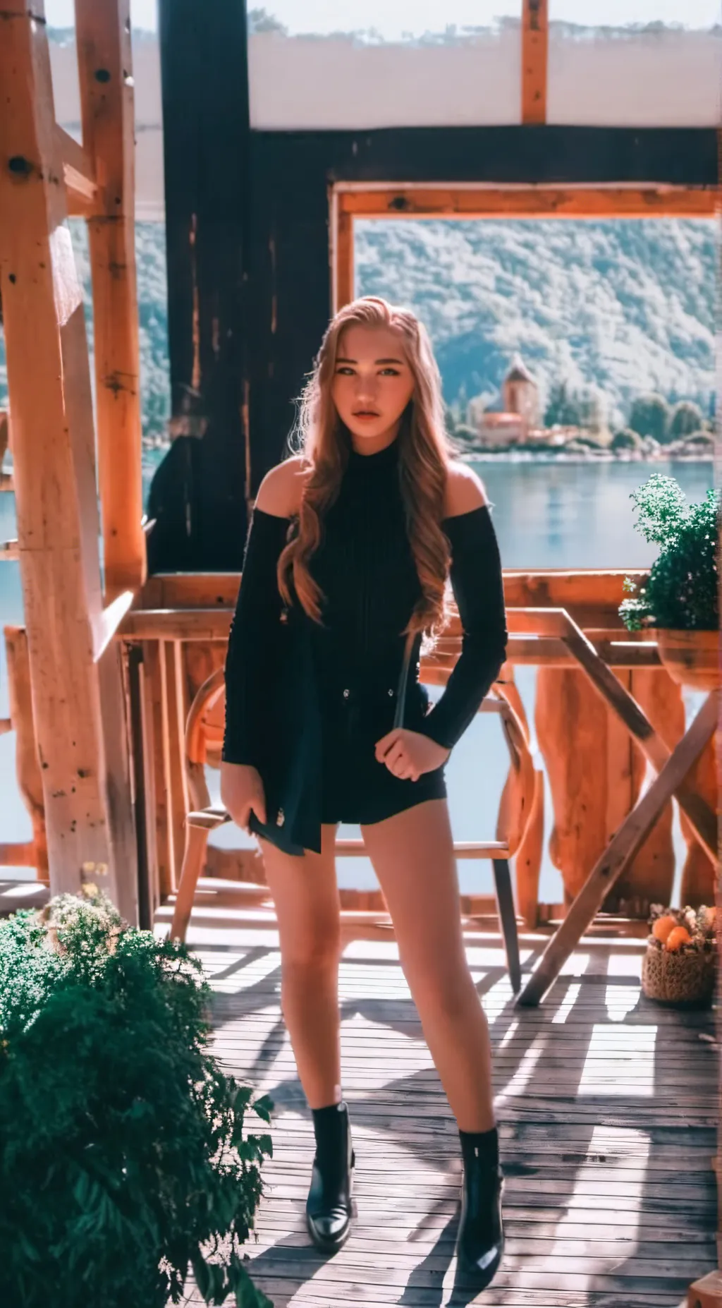 ai character: Hazel background