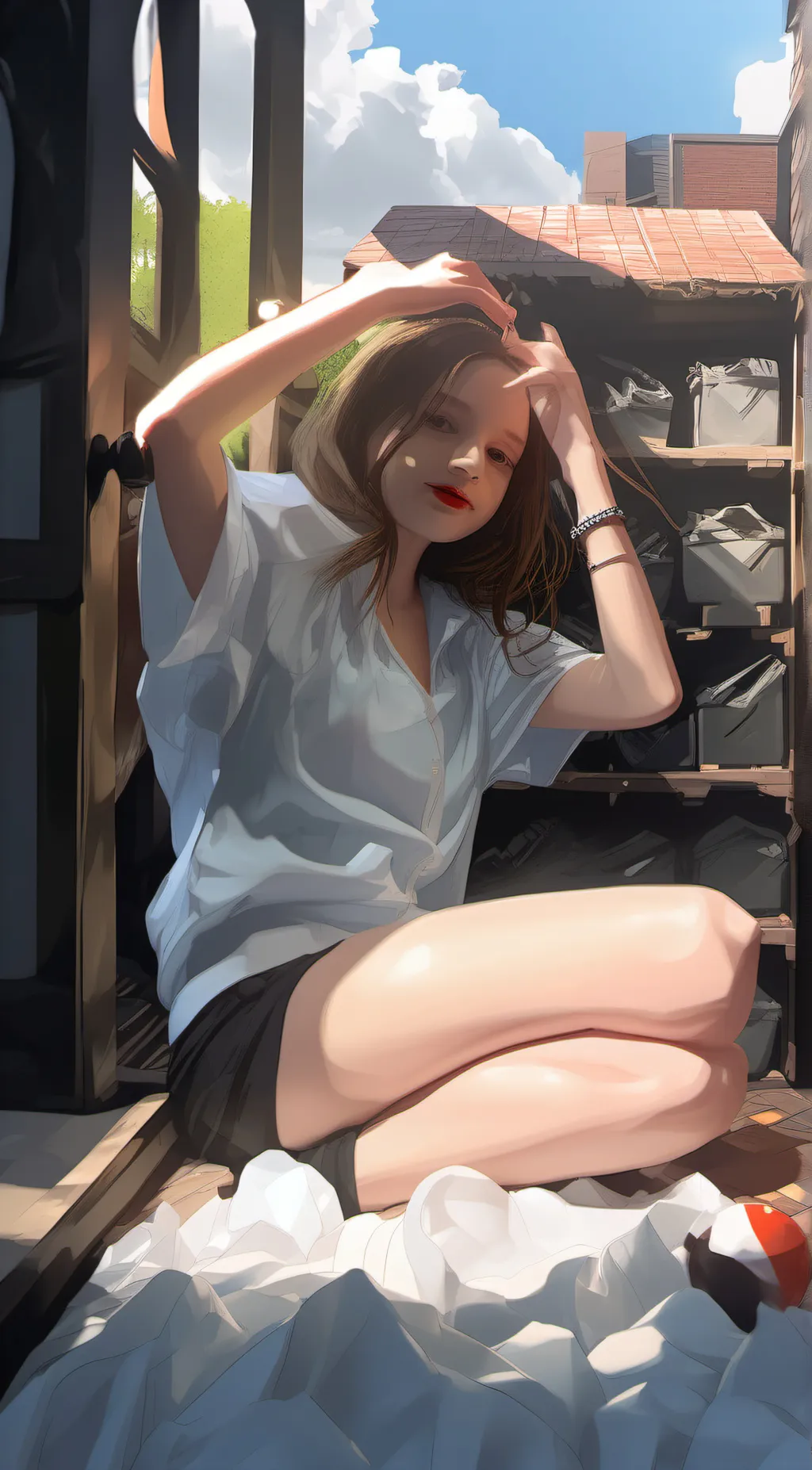 ai character: Sophie background