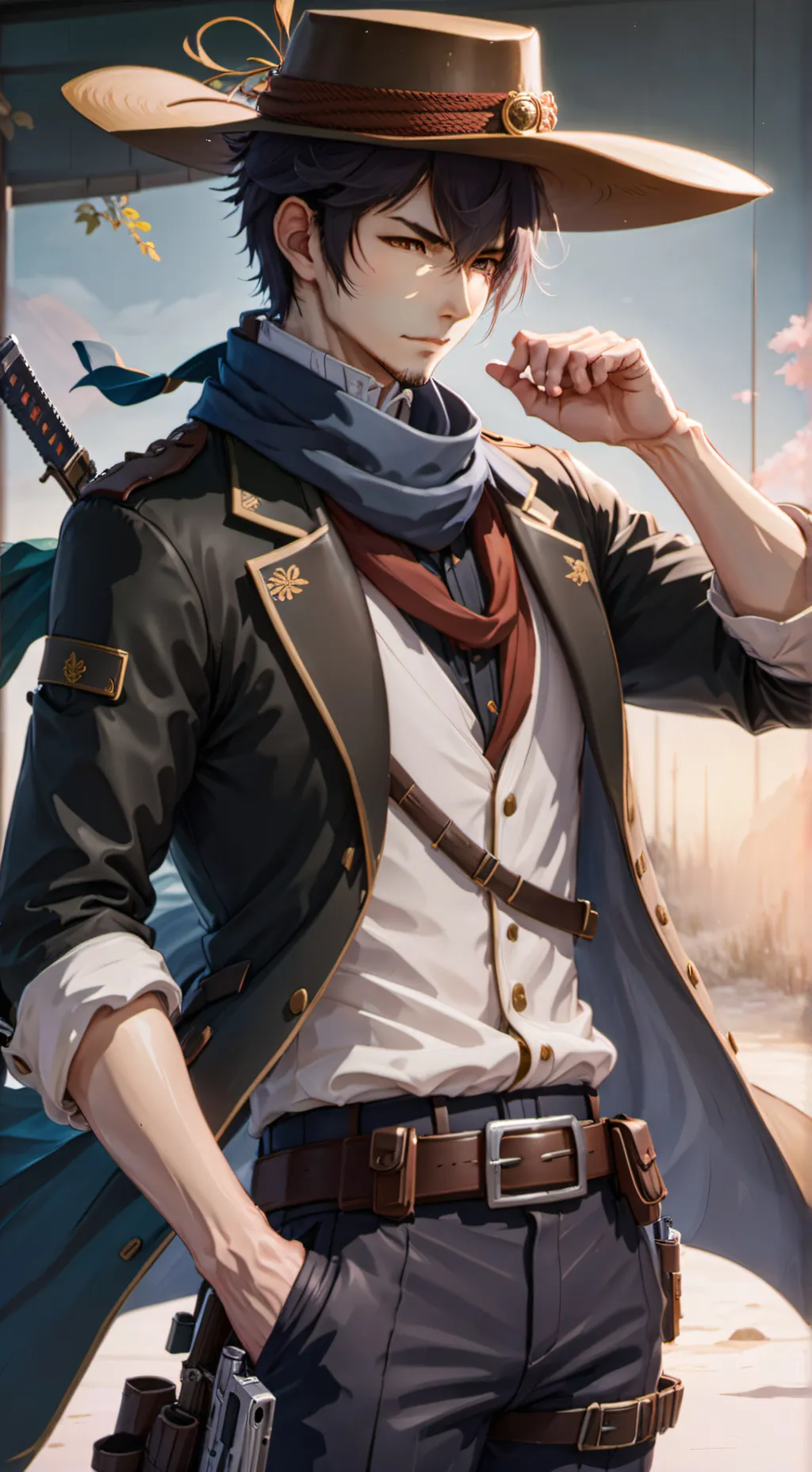 ai character: Howard Stern background