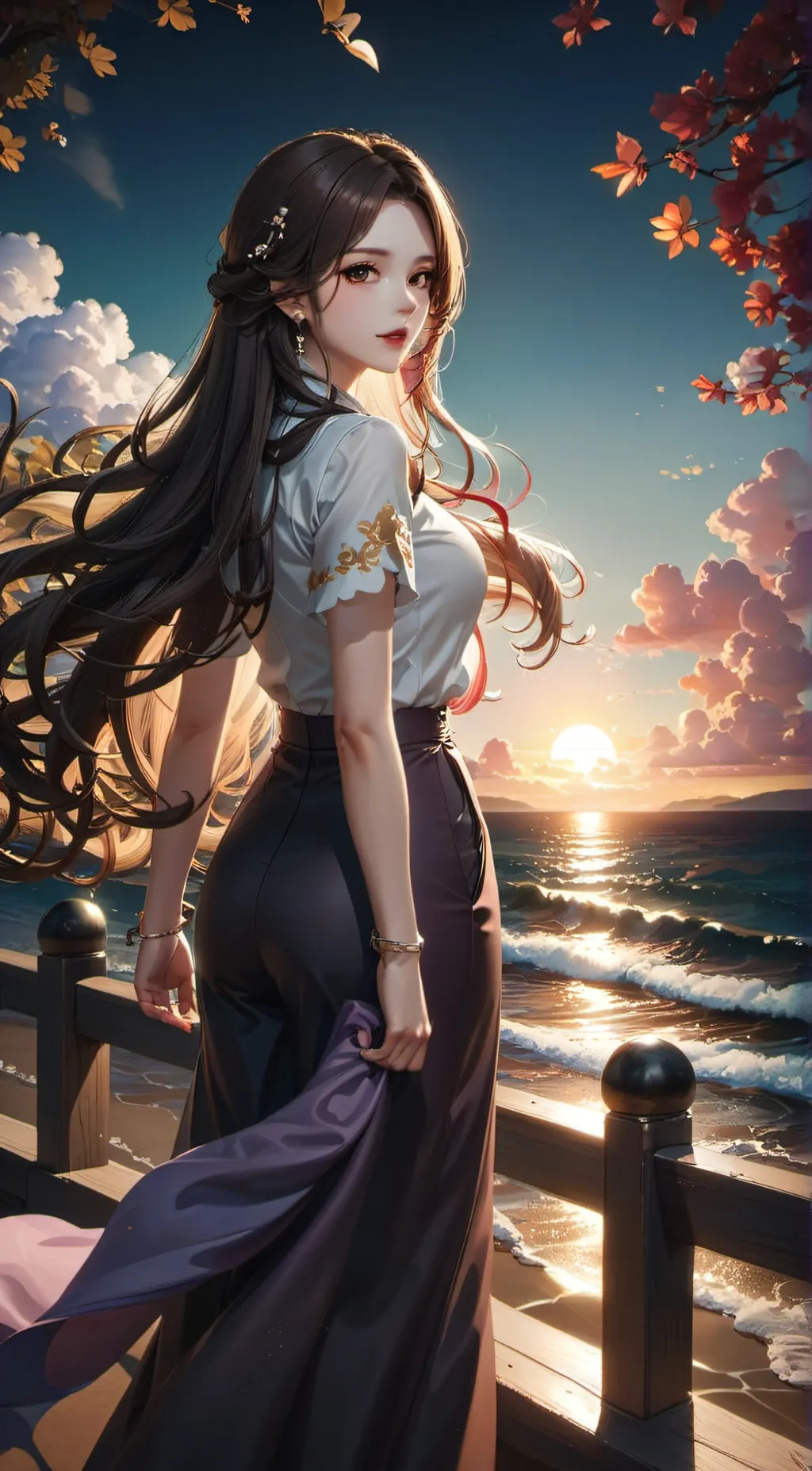 ai character: gem background