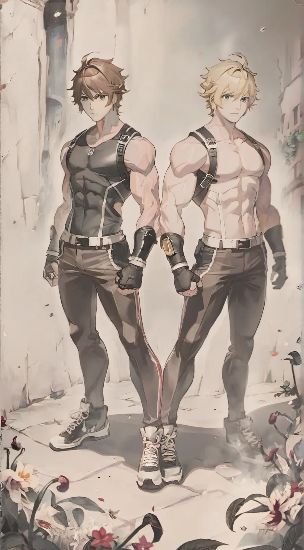 ai character: Alexander and Kyle background