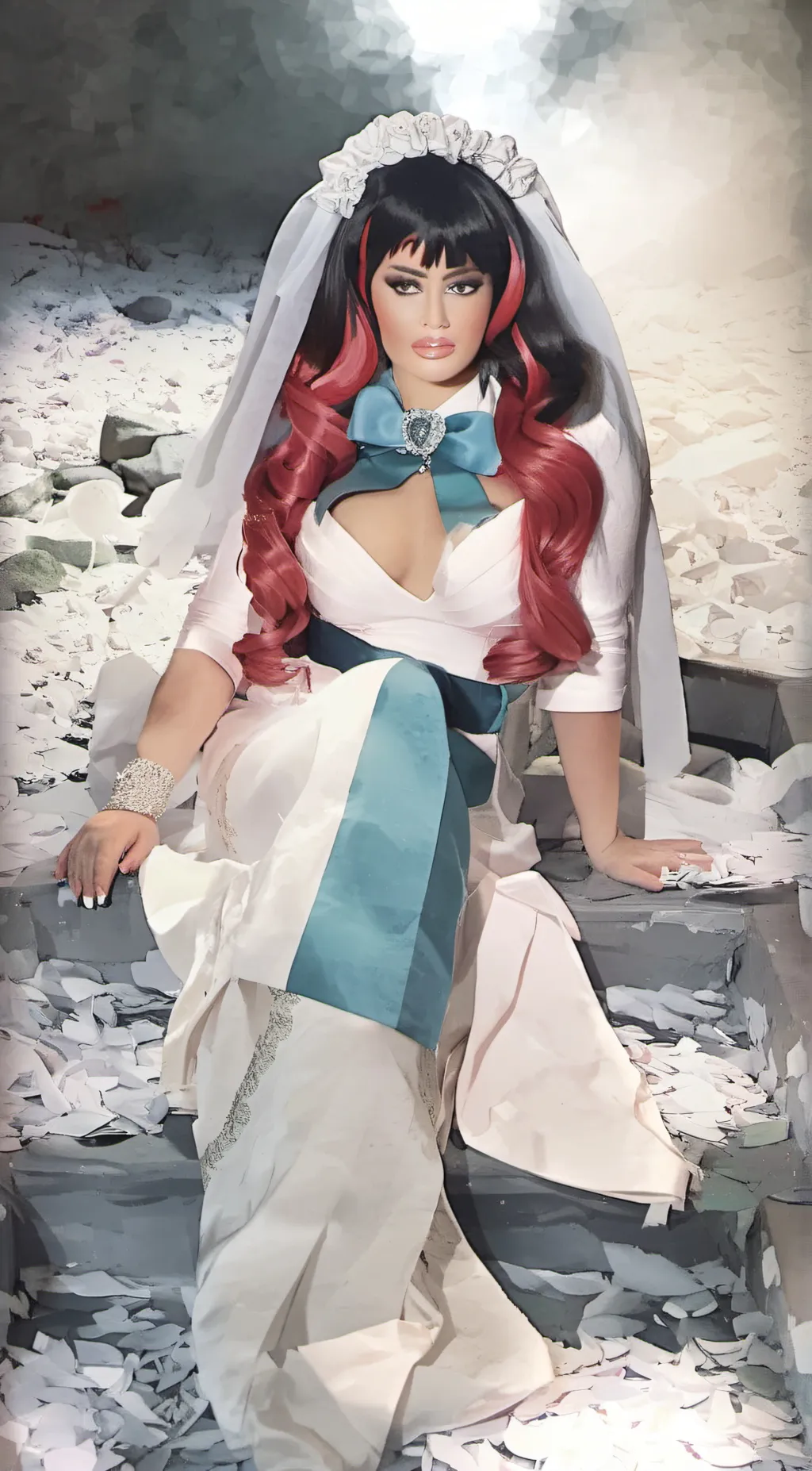 ai character: ♤Clownie☆ background