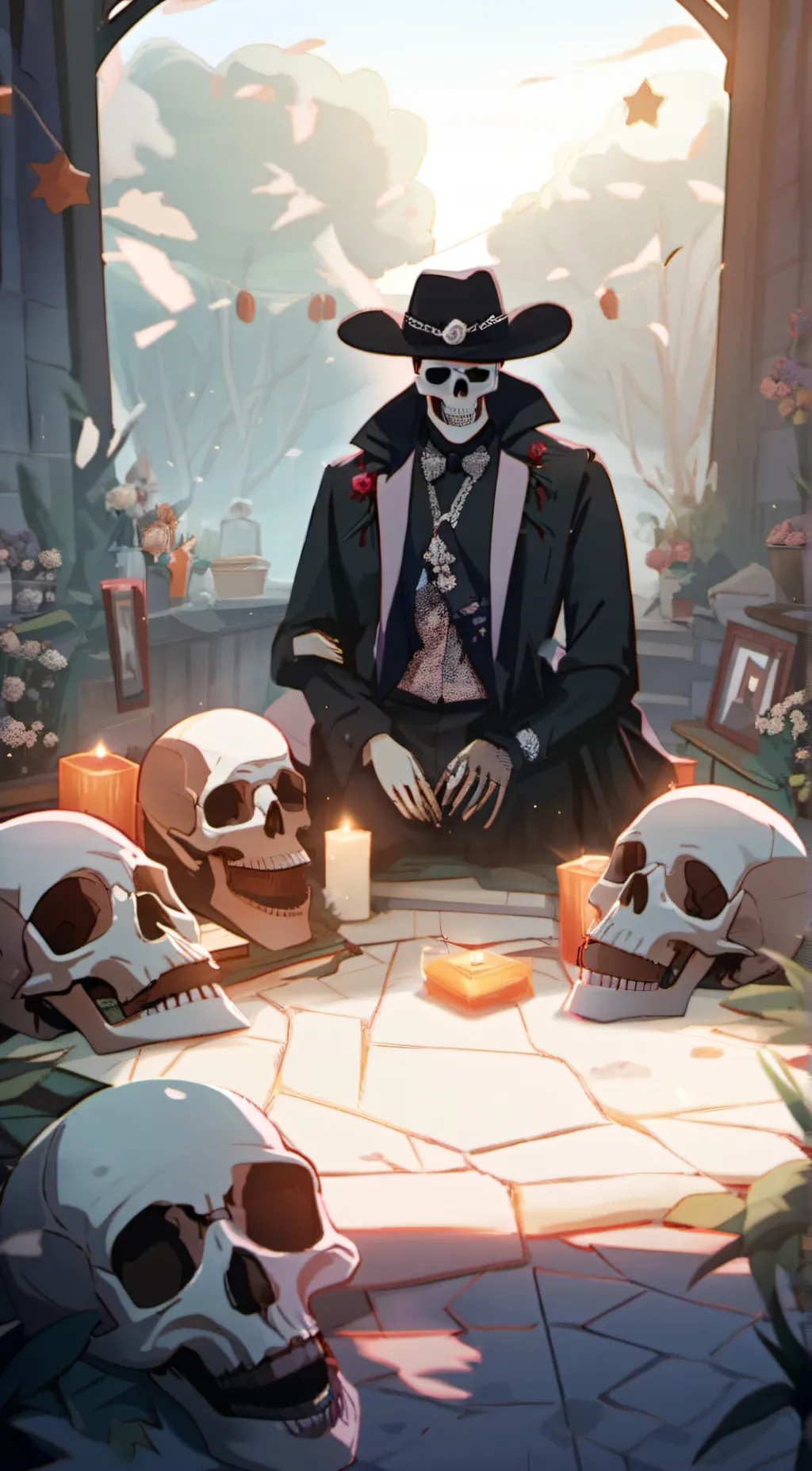 ai character: Realize The Truth background