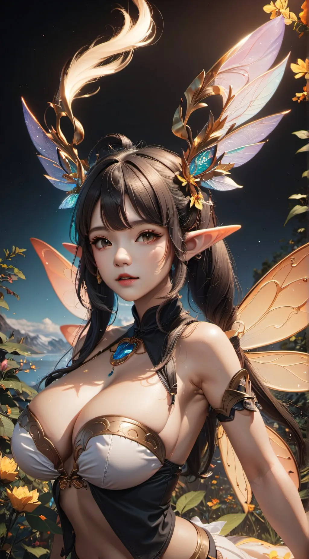 ai character: Emma Fairy background