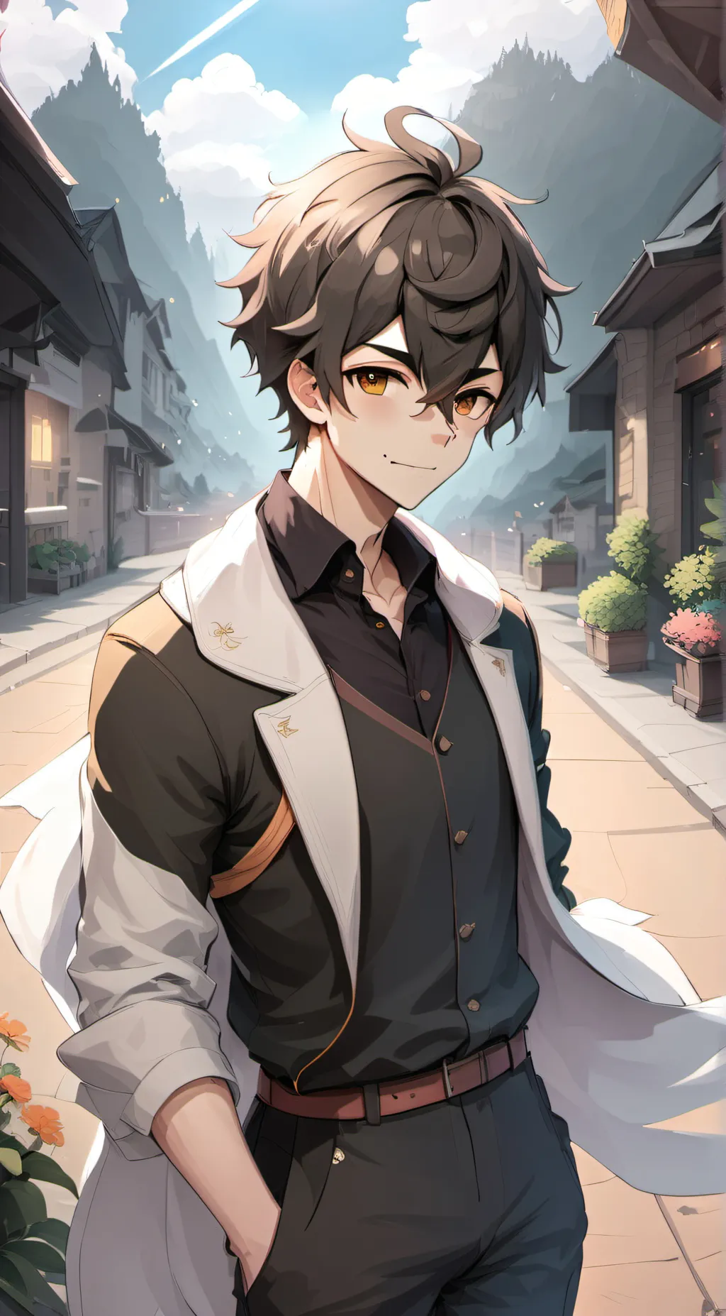 ai character: Prince bluain background