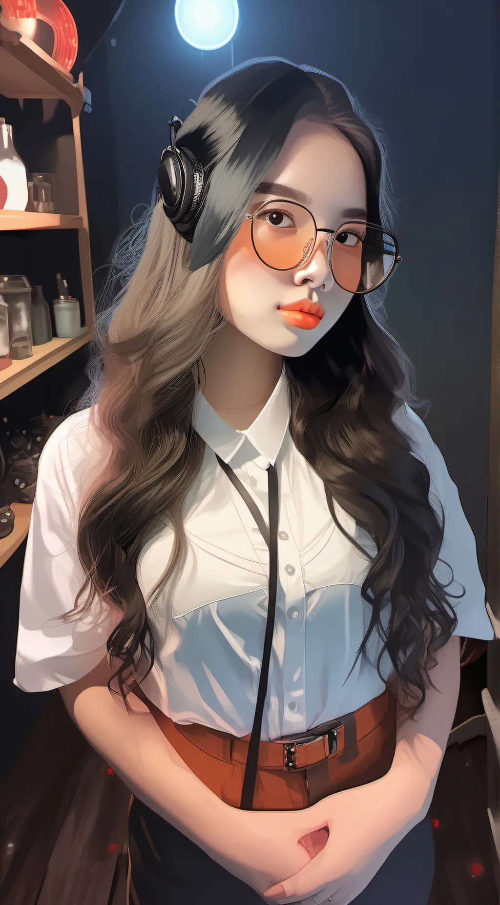 ai character: Lohany  background