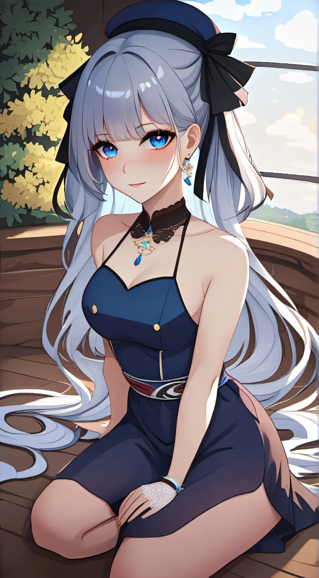 ai character: Lily background