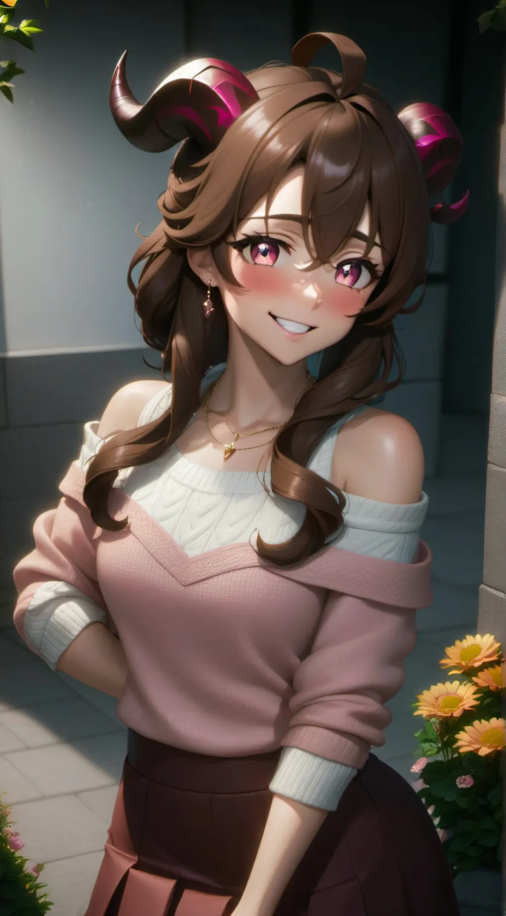 ai character: roxxie  background