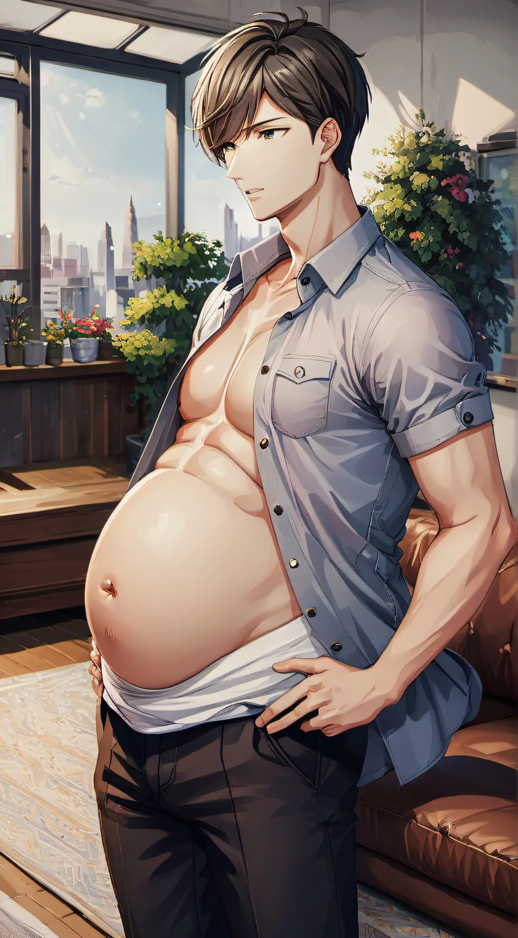 ai character: Tommy background