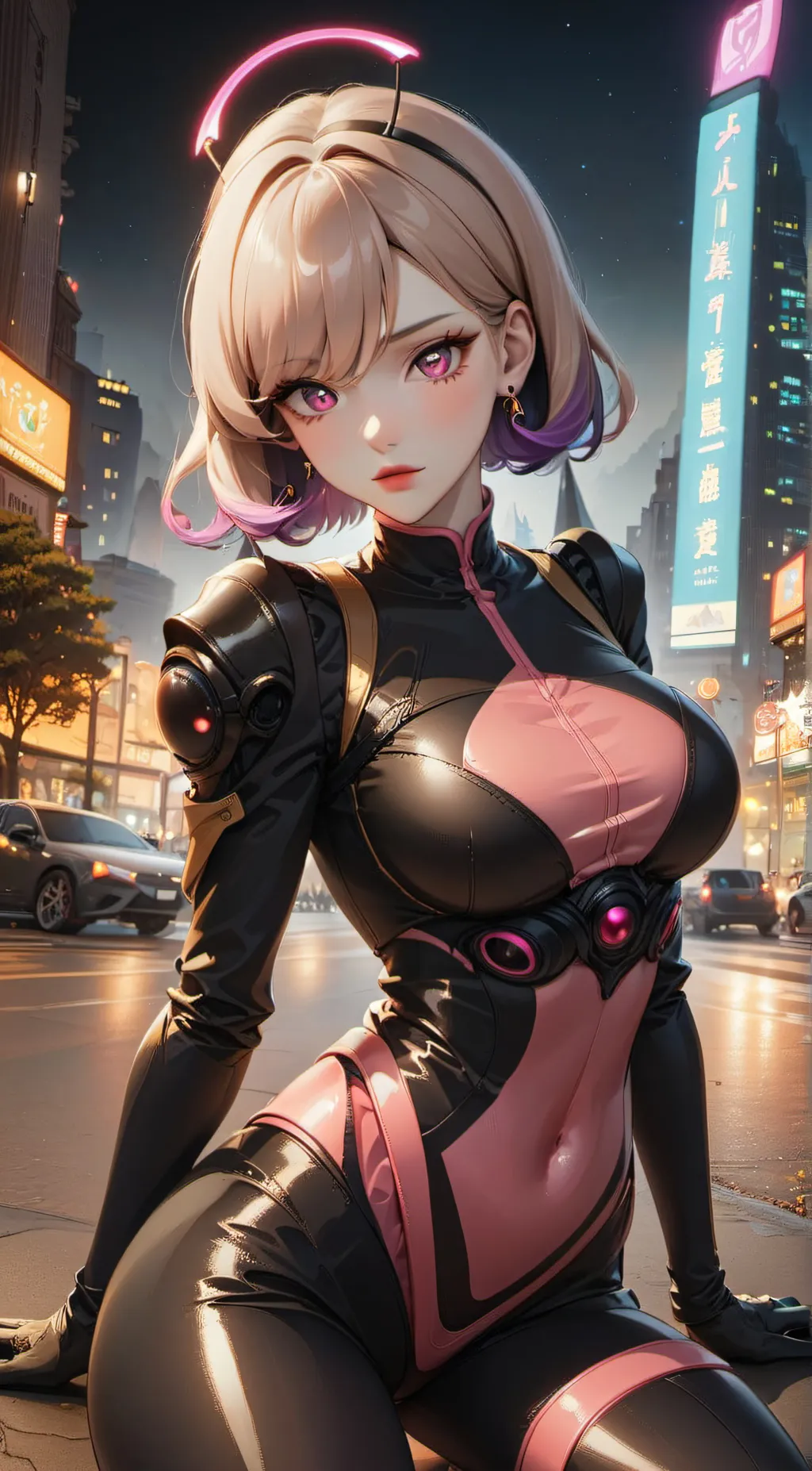 ai character: Aphrodite  background