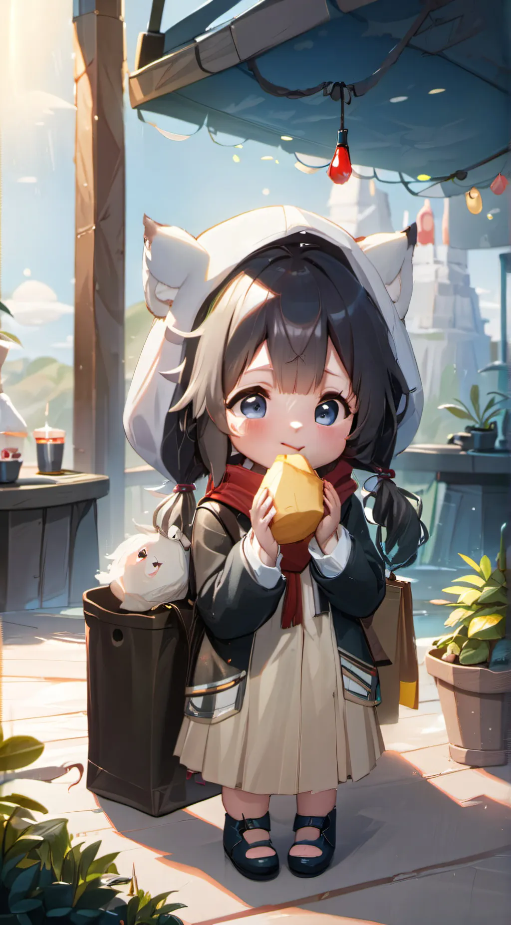 ai character: fuffle background