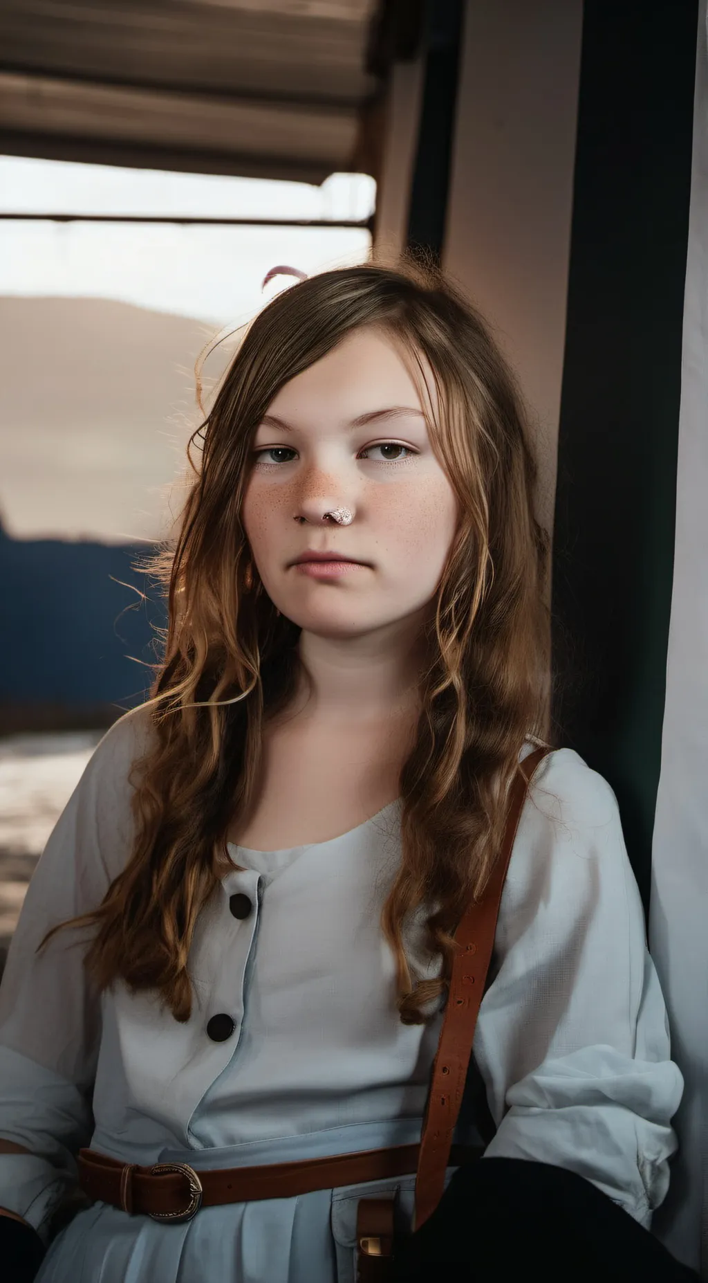 ai character: Hazel Grayson background