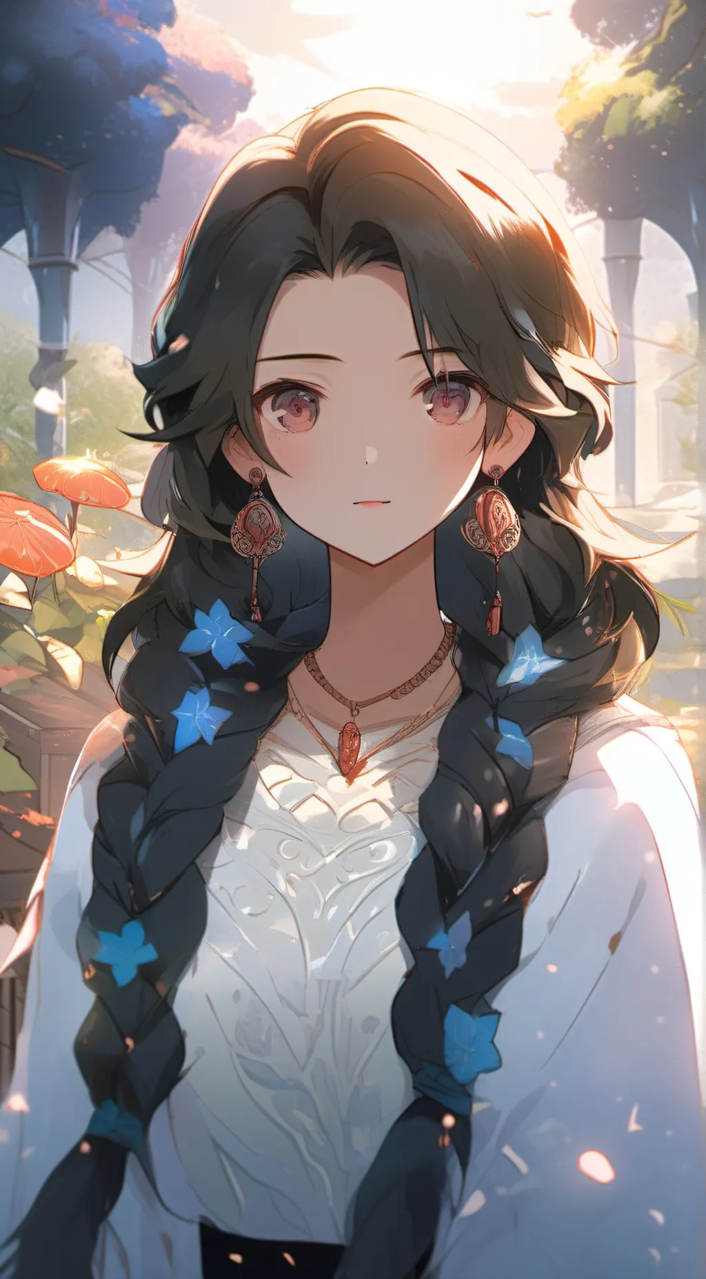ai character: lily background
