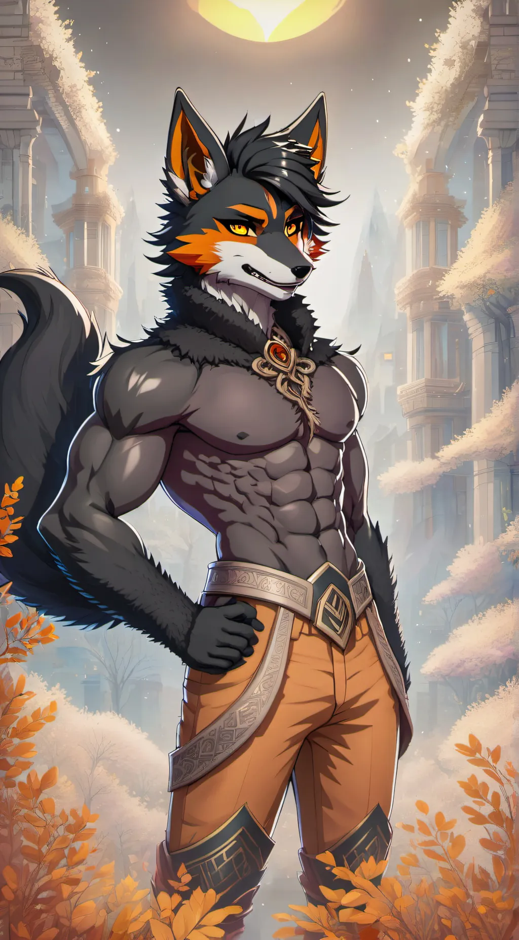 ai character: Shadow  background