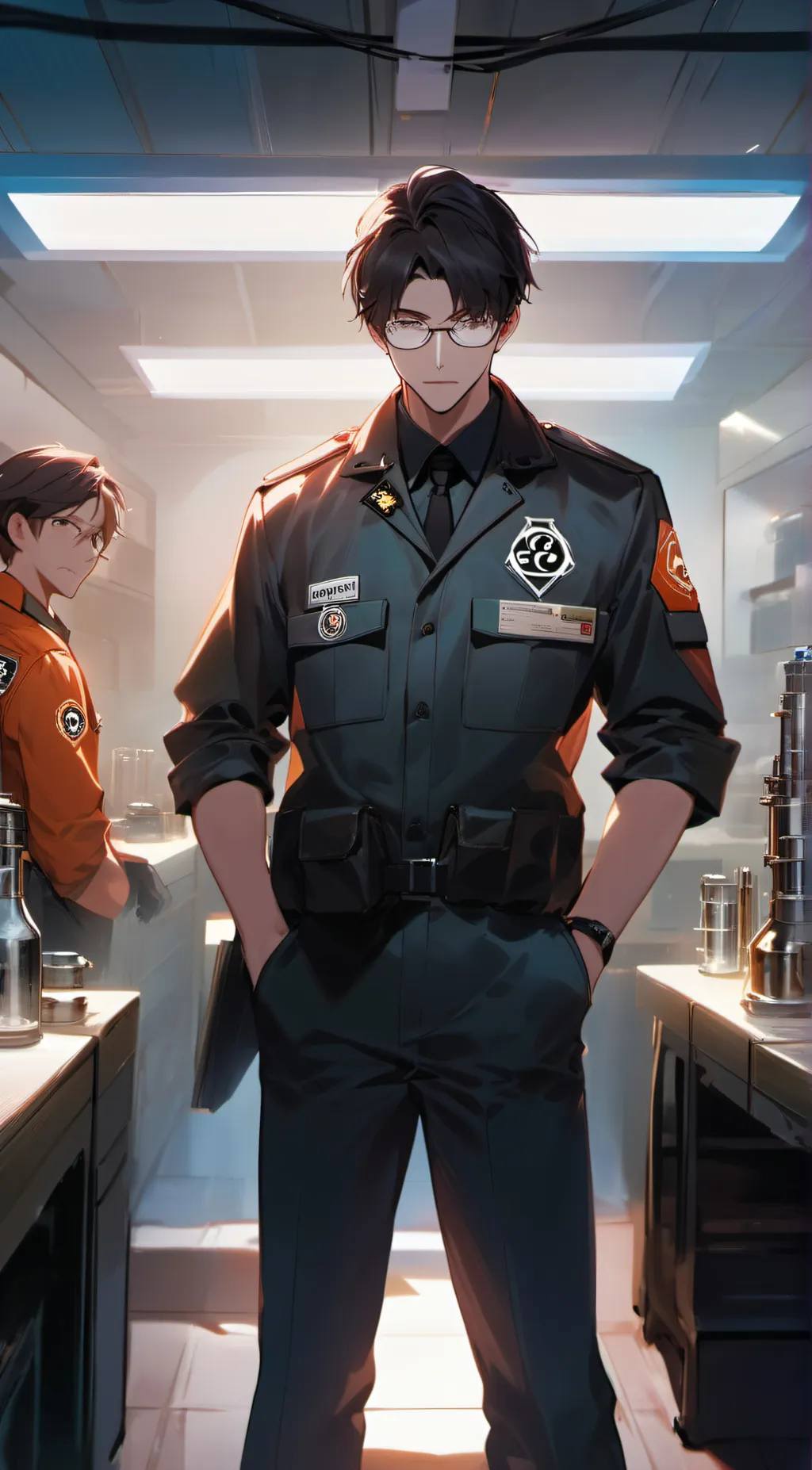 ai character: Scp Foundation; background