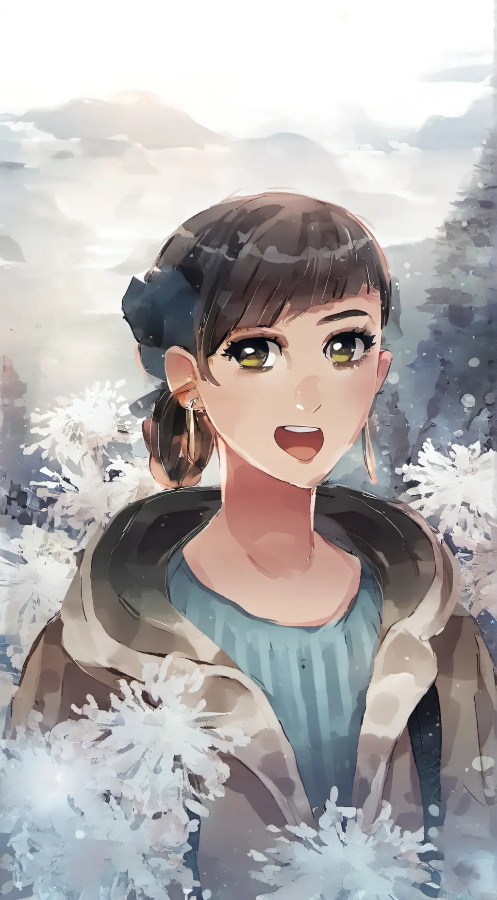 ai character: test background