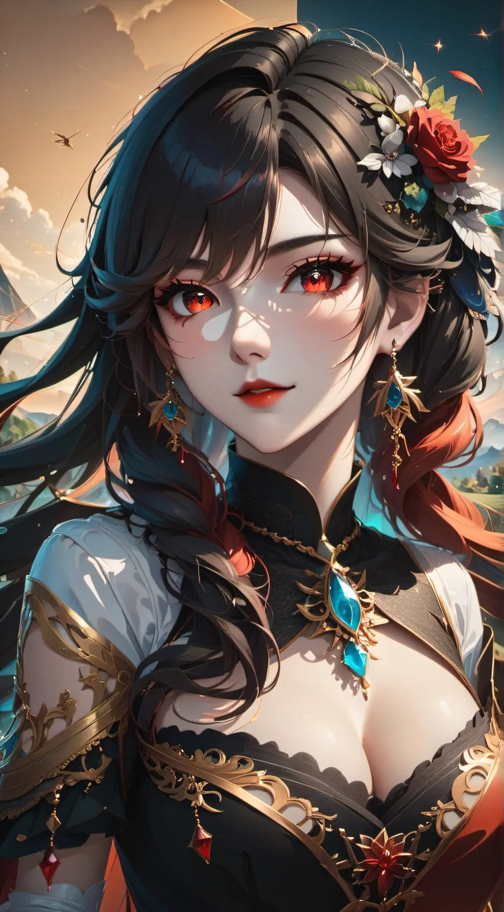 ai character: Yuru  background