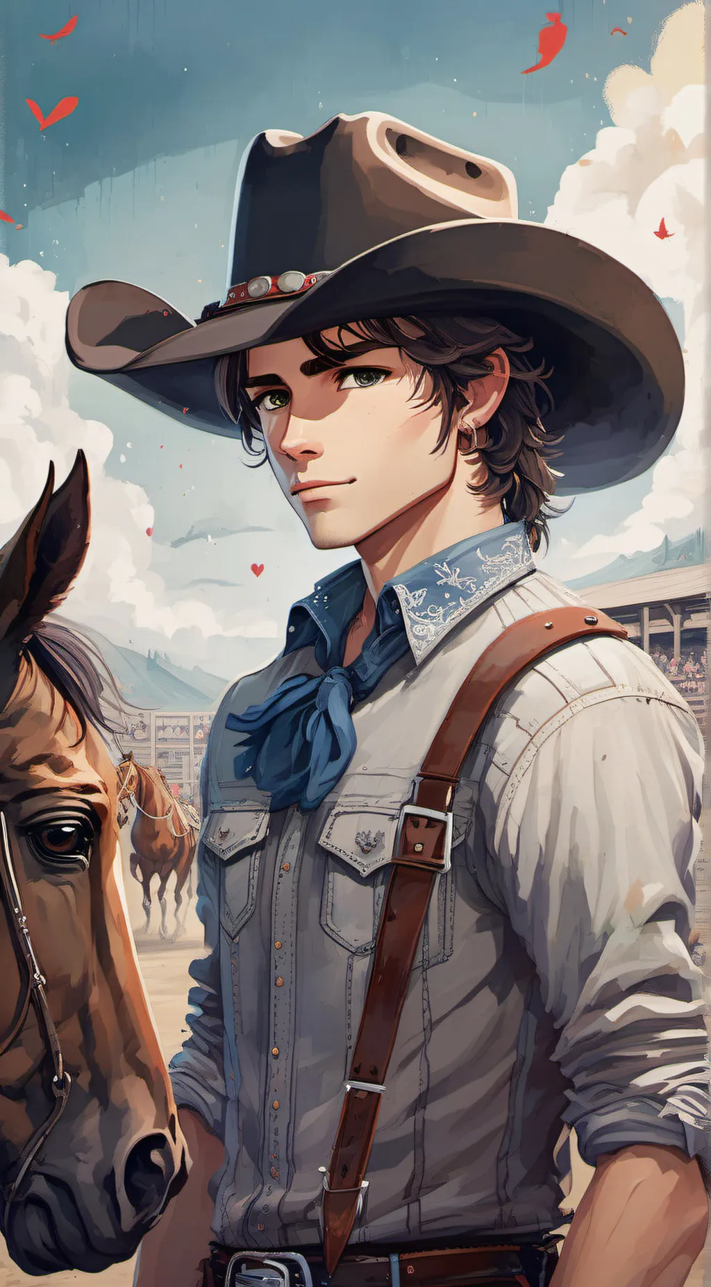 ai character: Milo background