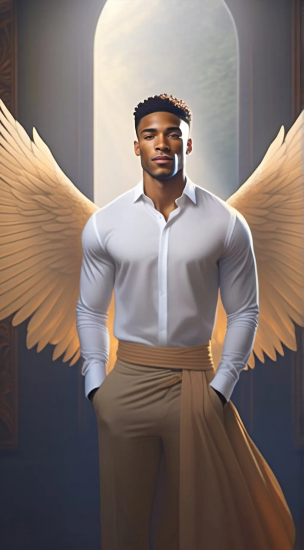 ai character: Ahmed  background