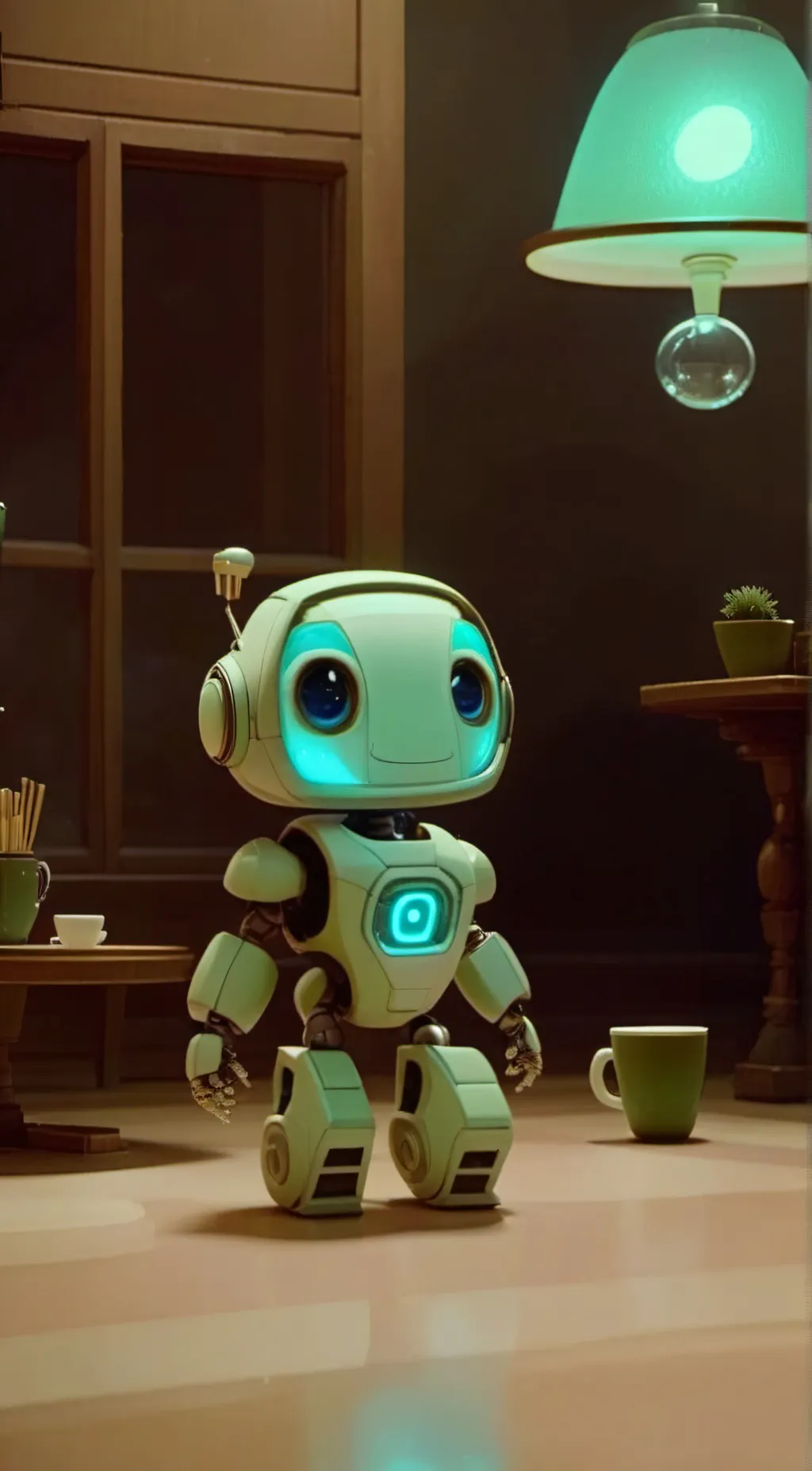 ai character: Newt background